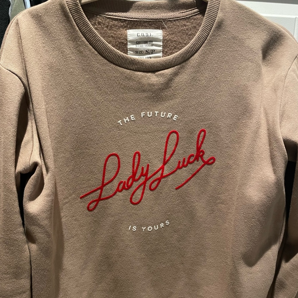 Crew neck sweater